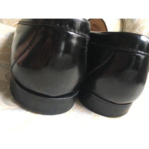 8.5M Cole Haan Black Leather Men\'s Loafer Dress Shoe Penny Loafer 8 1/2 main image 7